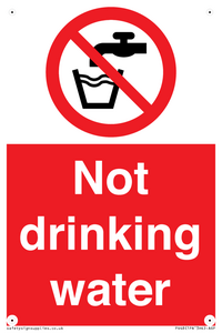 not drinking water
